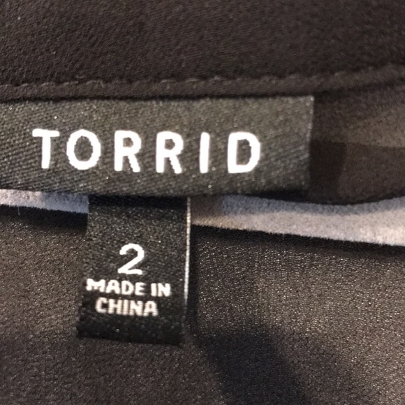 Torrid size 2 black button down dress. - Picture 5 of 5